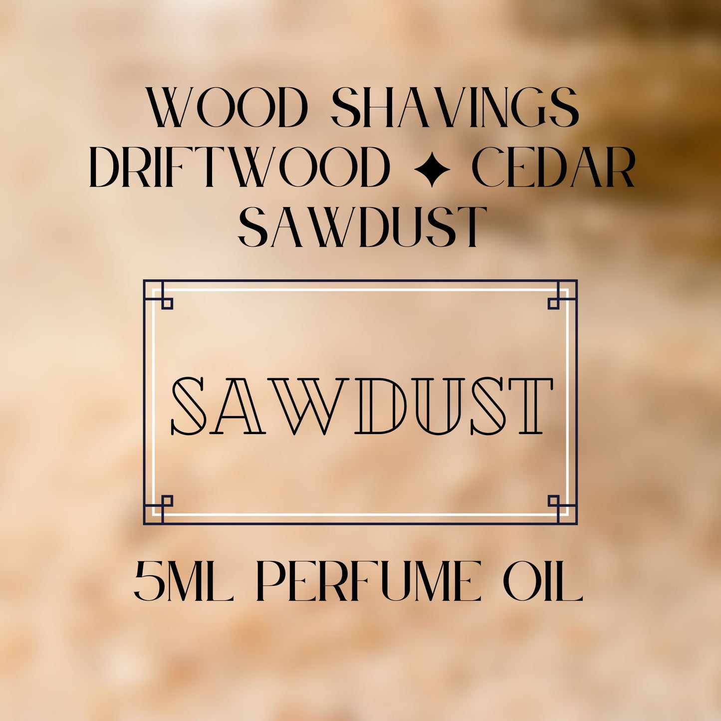 SAWDUST perfume oil