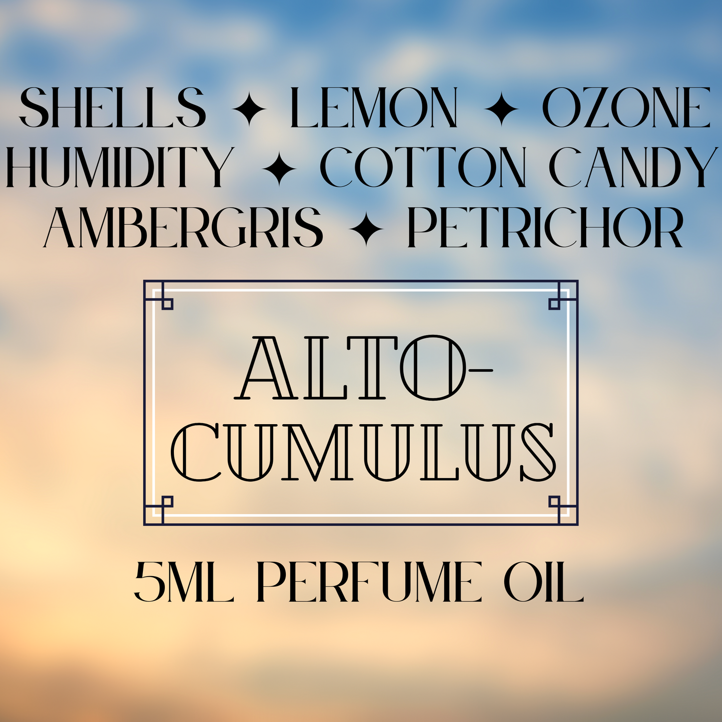 ALTOCUMULUS perfume oil