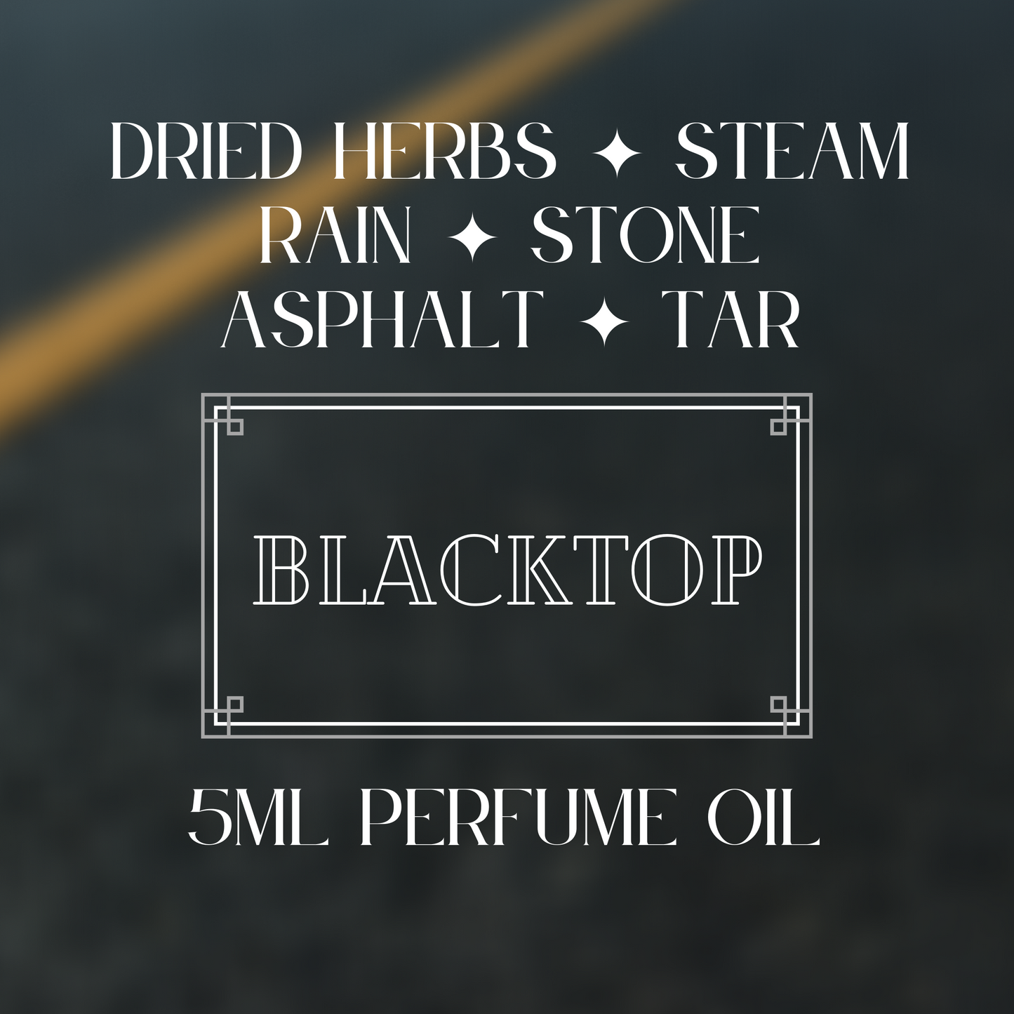 BLACKTOP perfume oil