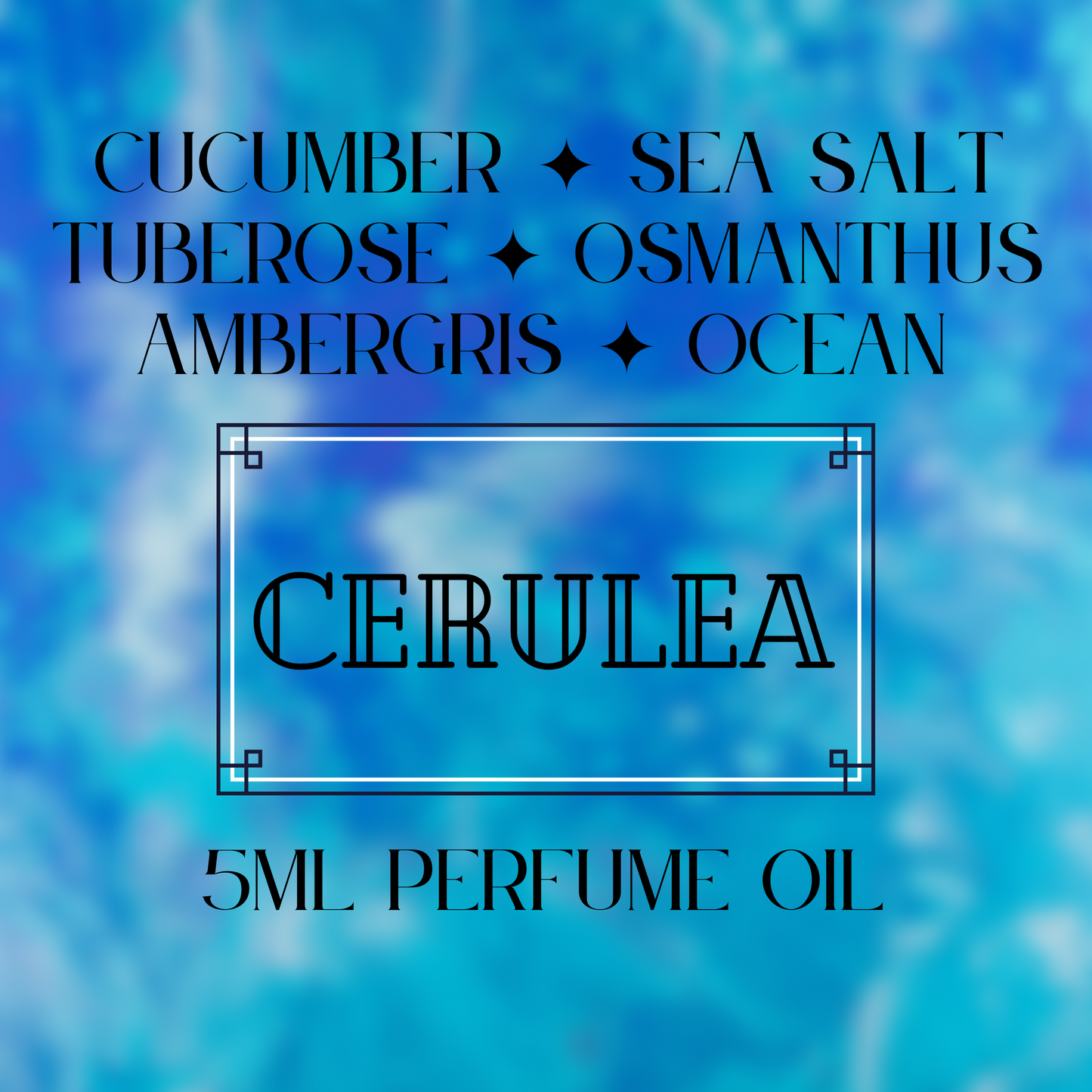 CERULEA perfume oil