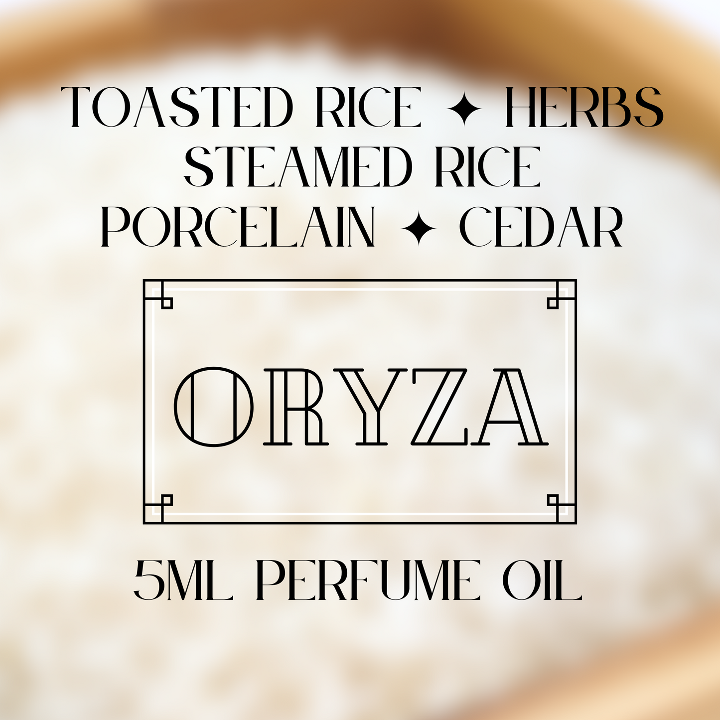ORYZA perfume oil