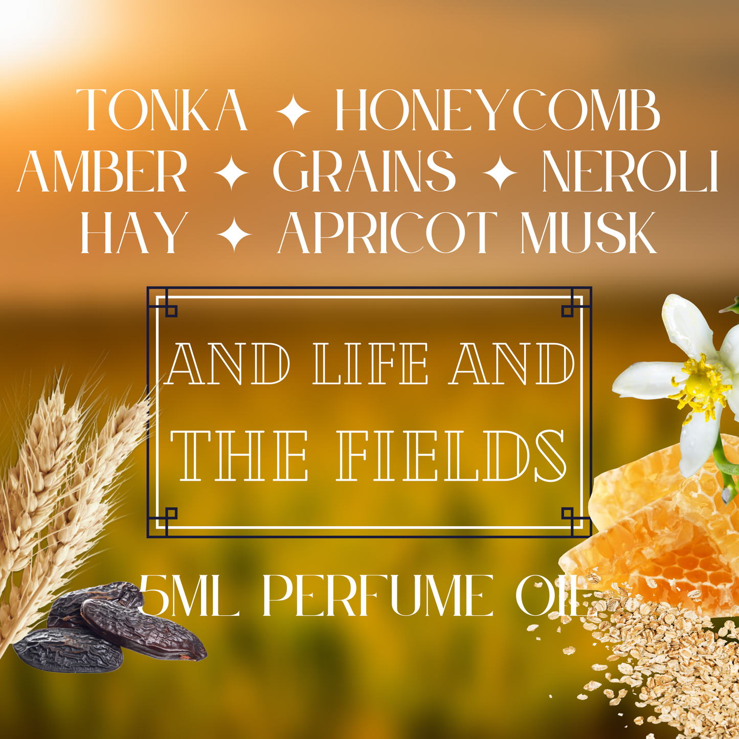 AND LIFE AND THE FIELDS perfume oil