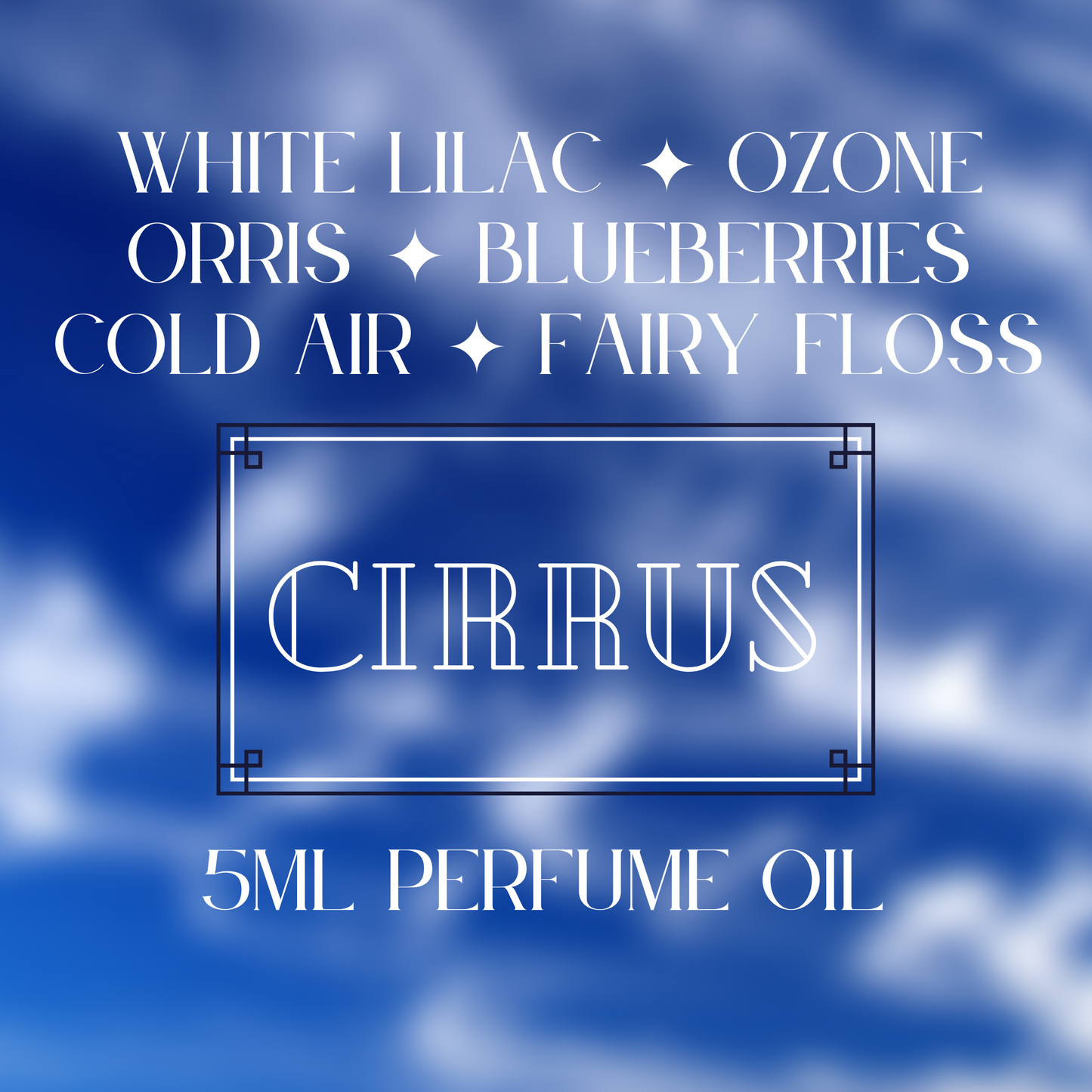 CIRRUS perfume oil