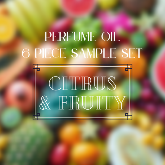 2ml Sampler Set — FRUITY & CITRUS perfume oil