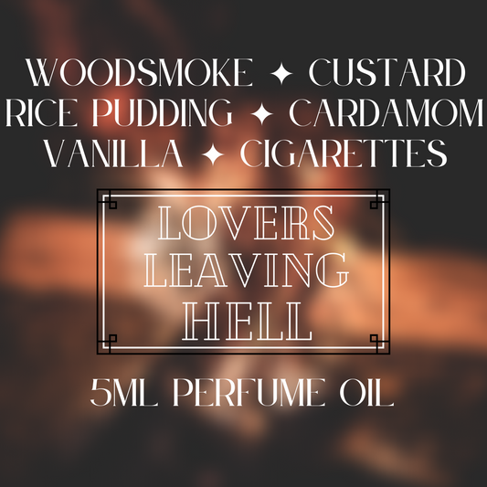 PRE-ORDER — LOVERS LEAVING HELL perfume oil