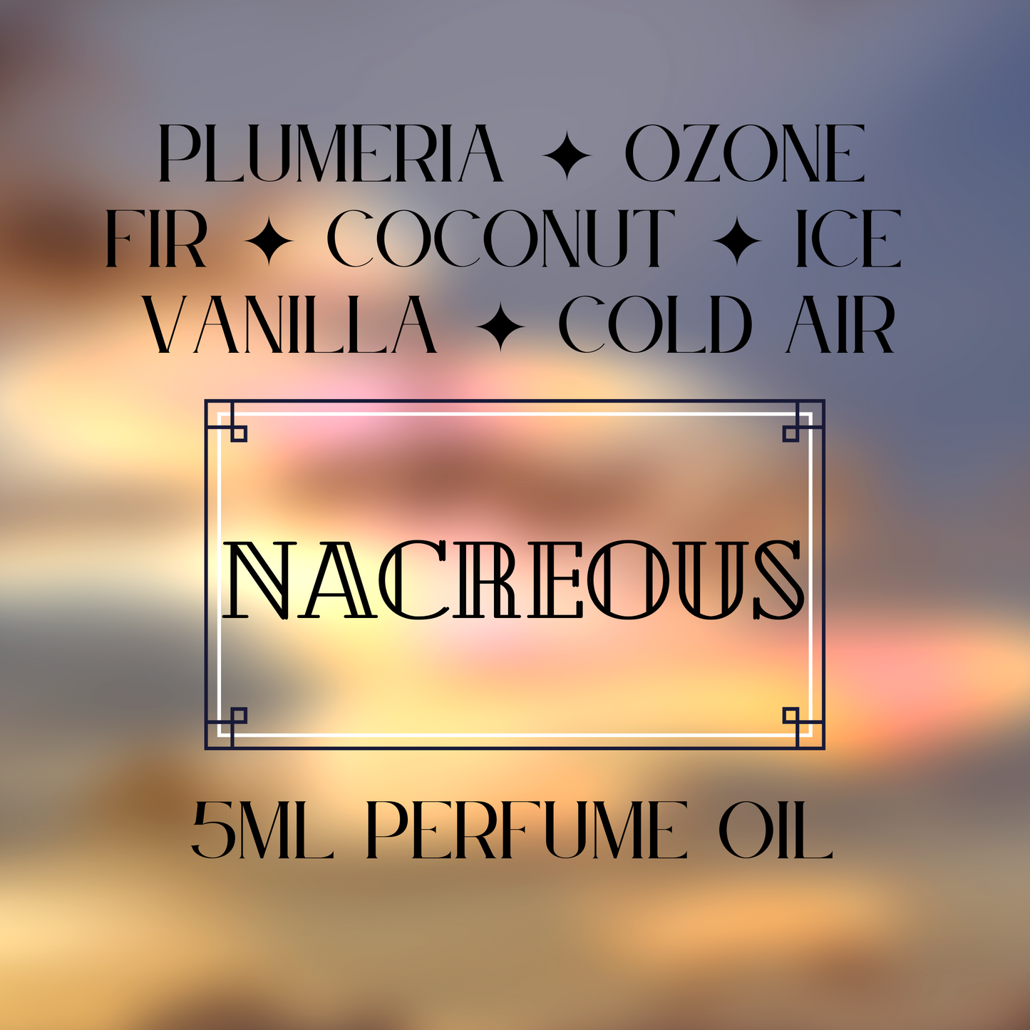NACREOUS perfume oil