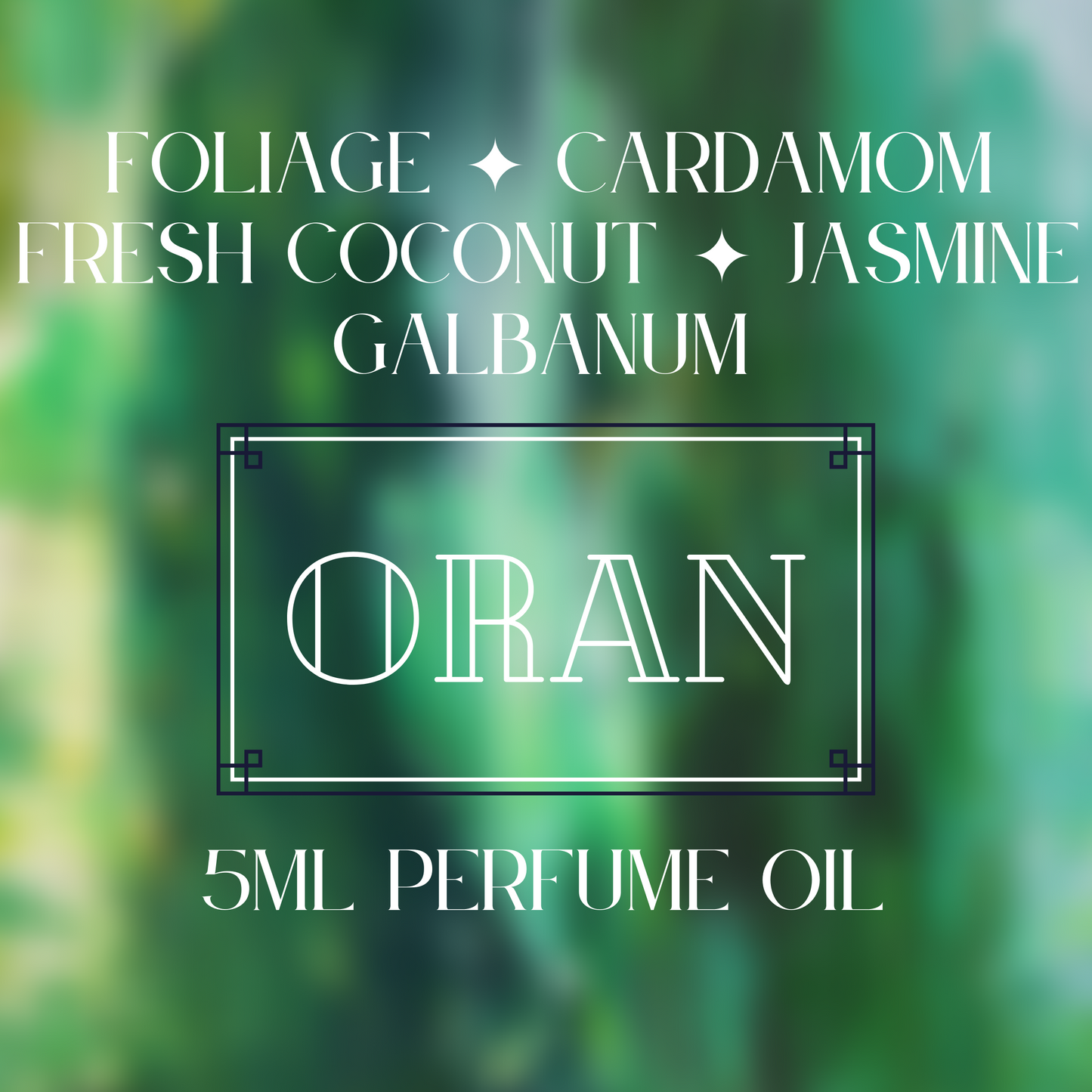 ORAN perfume oil