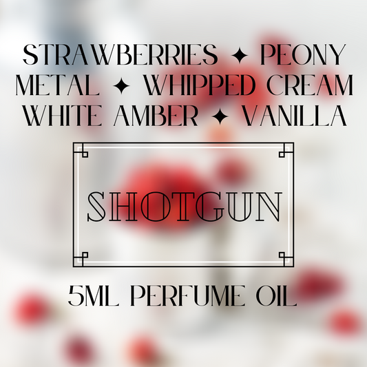 PRE-ORDER — SHOTGUN perfume oil