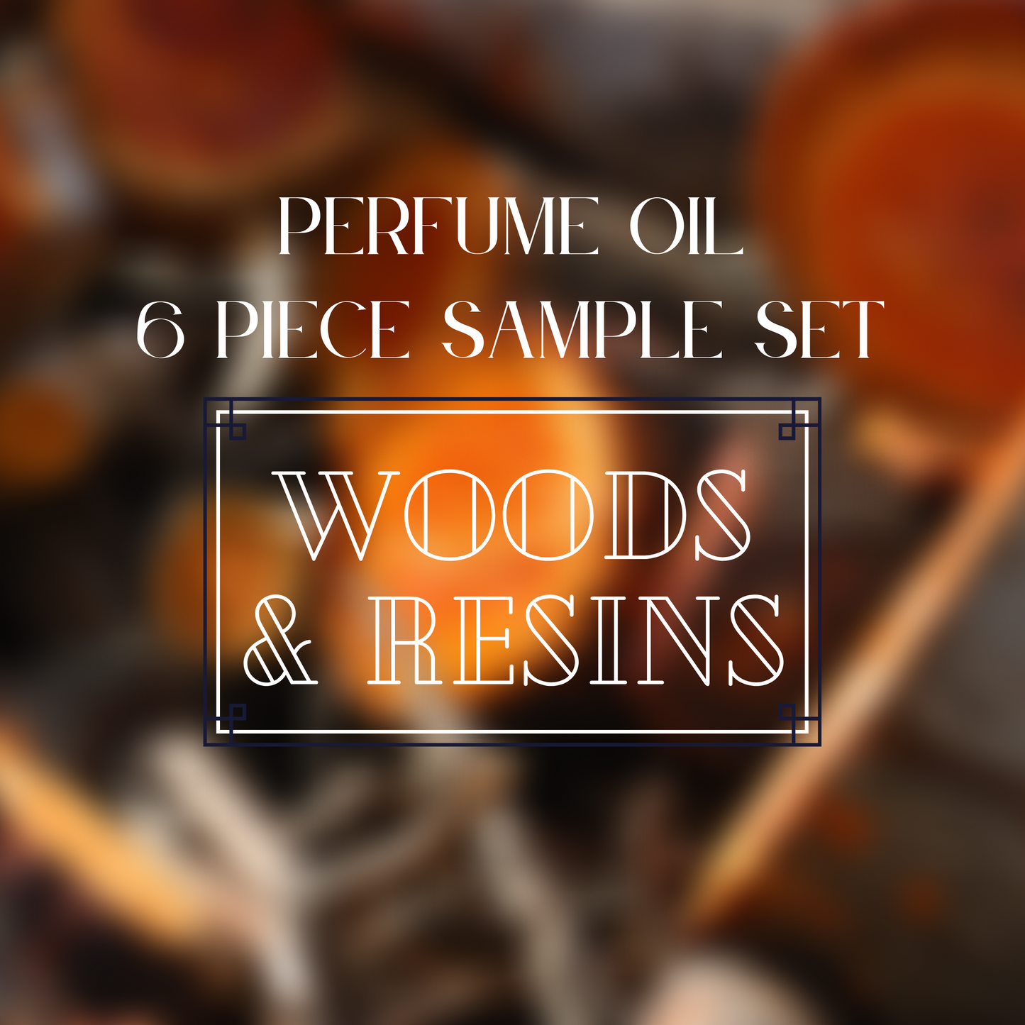 2ml Sampler Set — WOODS & RESINS perfume oil